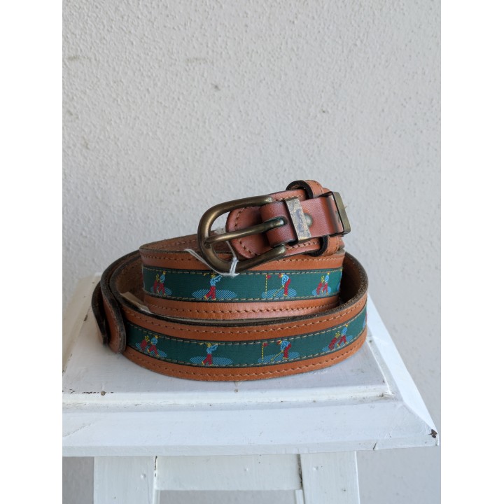 cintura vintage cuoio