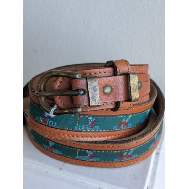 cintura vintage cuoio