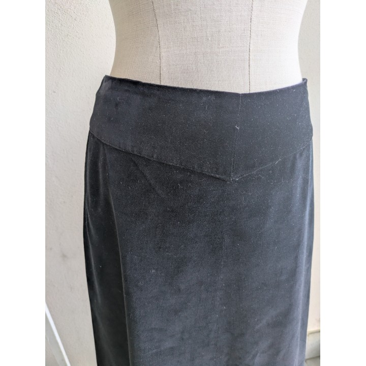 gonna velluto vintage