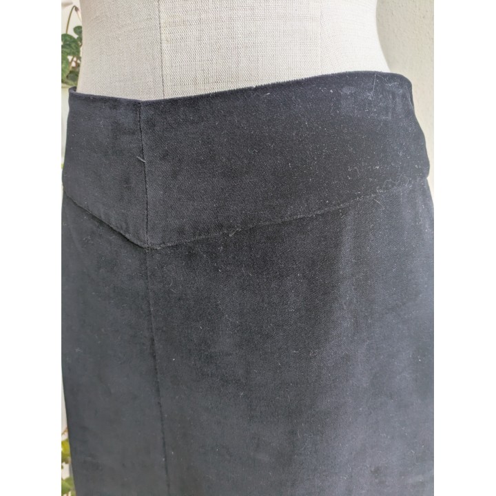 gonna velluto vintage