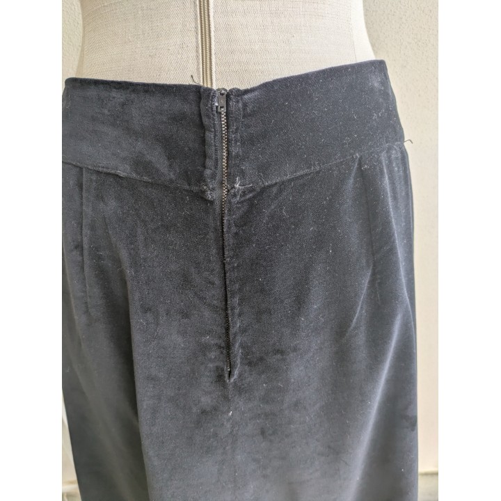 gonna velluto vintage