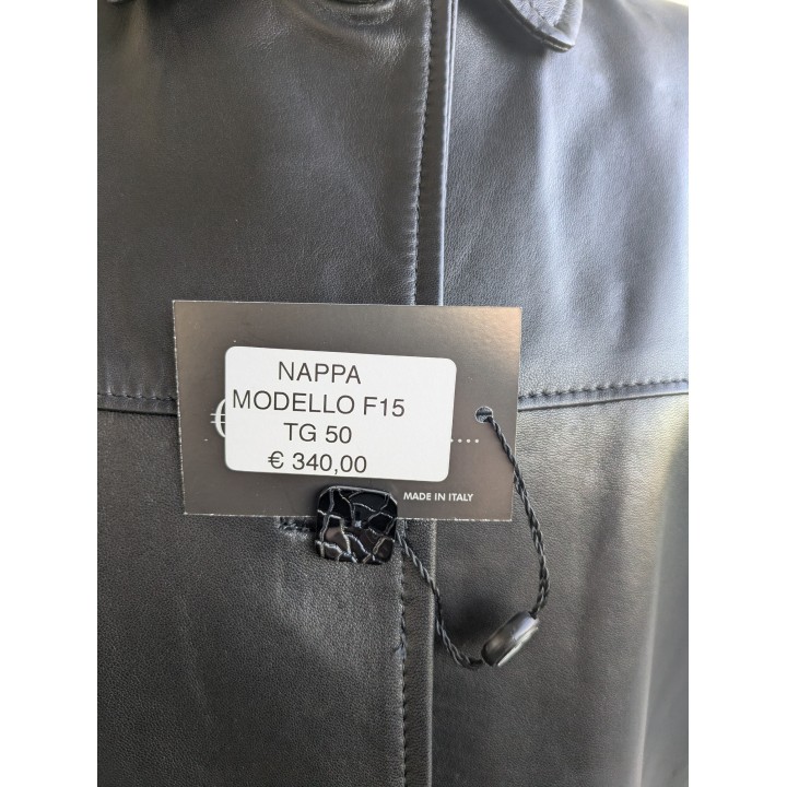 Giacca in nappa nuova con cartellino