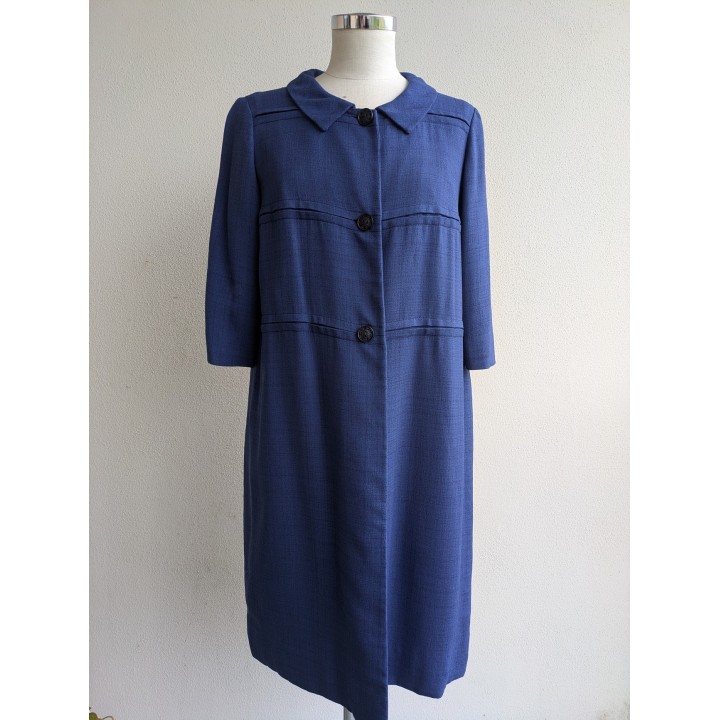 Trench nuovo foderato in pelle lungo