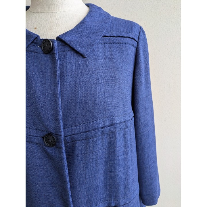 Trench nuovo foderato in pelle lungo