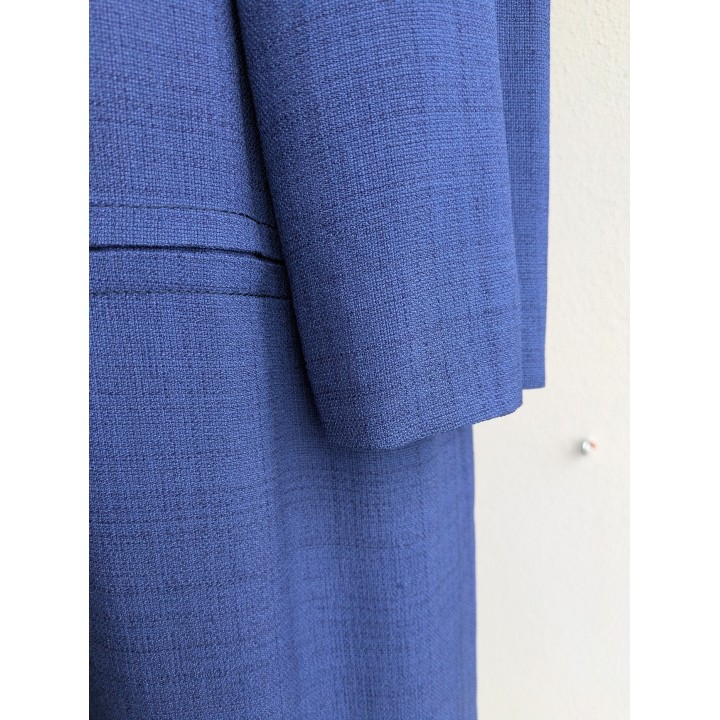 Trench nuovo foderato in pelle lungo