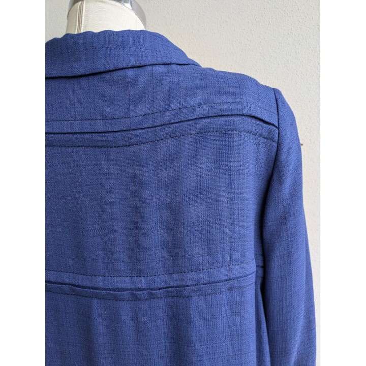 Trench nuovo foderato in pelle lungo