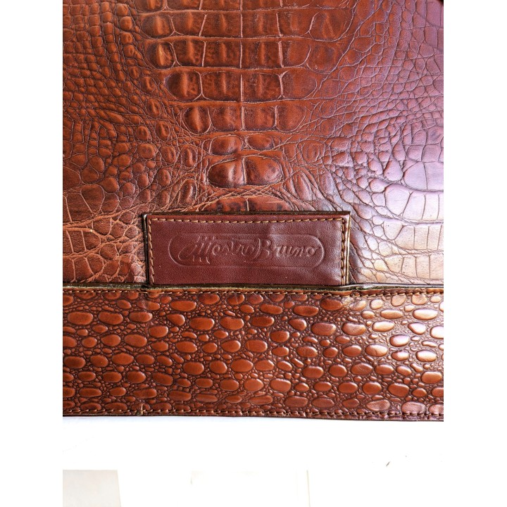 Borsa a tracolla in pelle Mastro Bruno