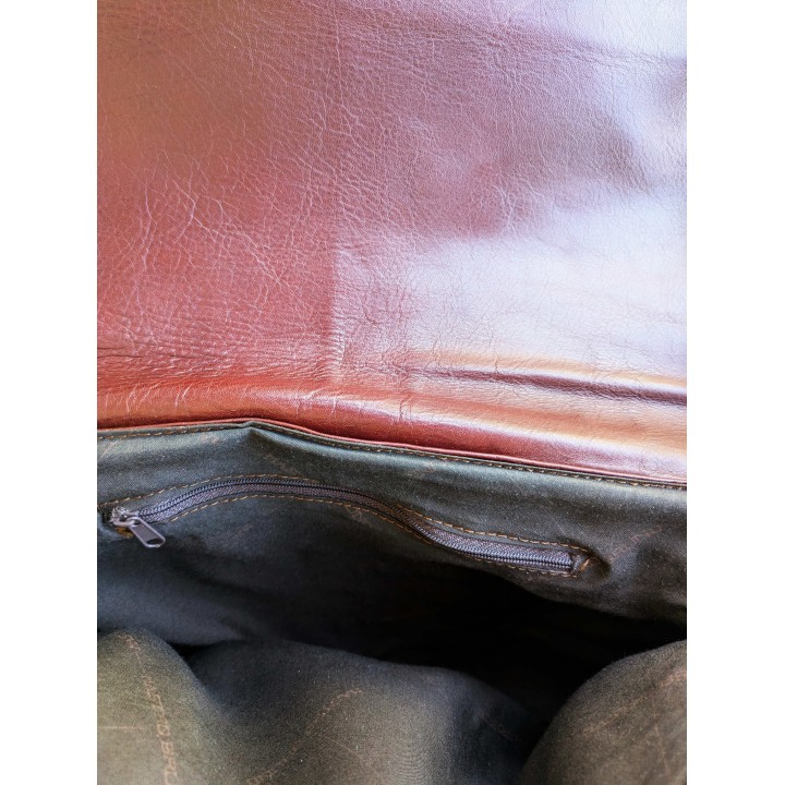 Borsa a tracolla in pelle Mastro Bruno