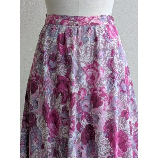 Gonna vintage sartoriale in cotone