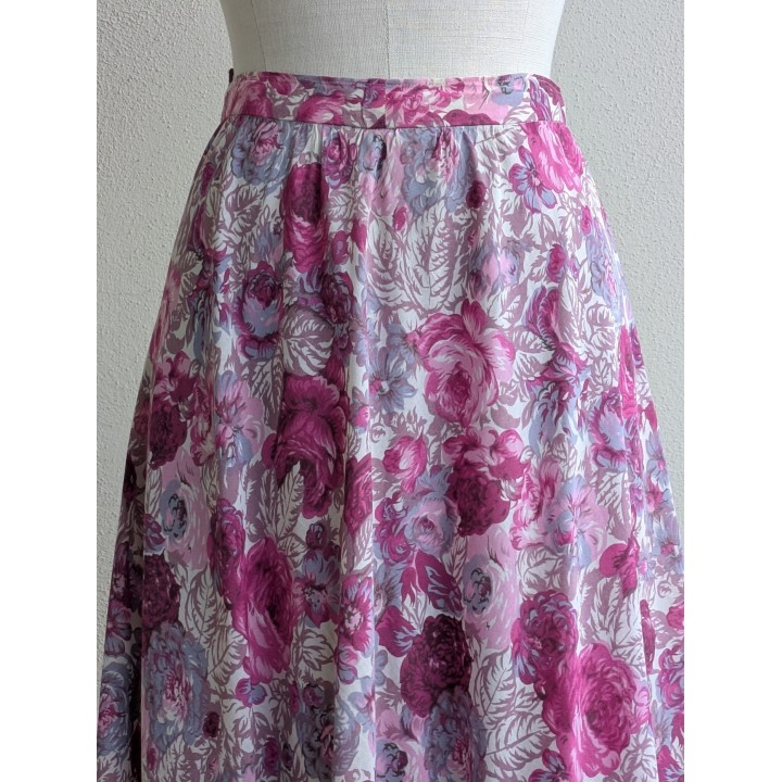 Gonna vintage sartoriale in cotone
