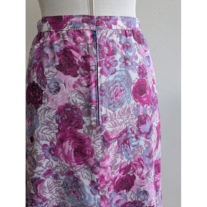 Gonna vintage sartoriale in cotone