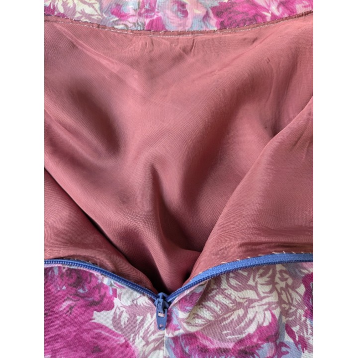 Gonna vintage sartoriale in cotone