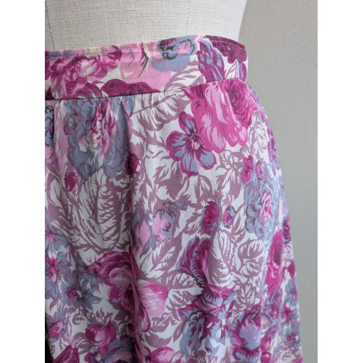 Gonna vintage sartoriale in cotone