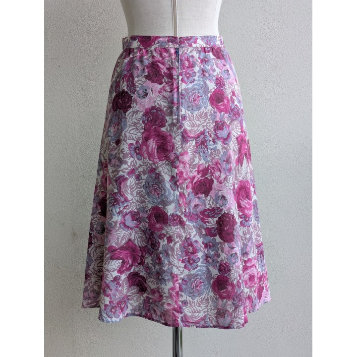 Gonna vintage sartoriale in cotone