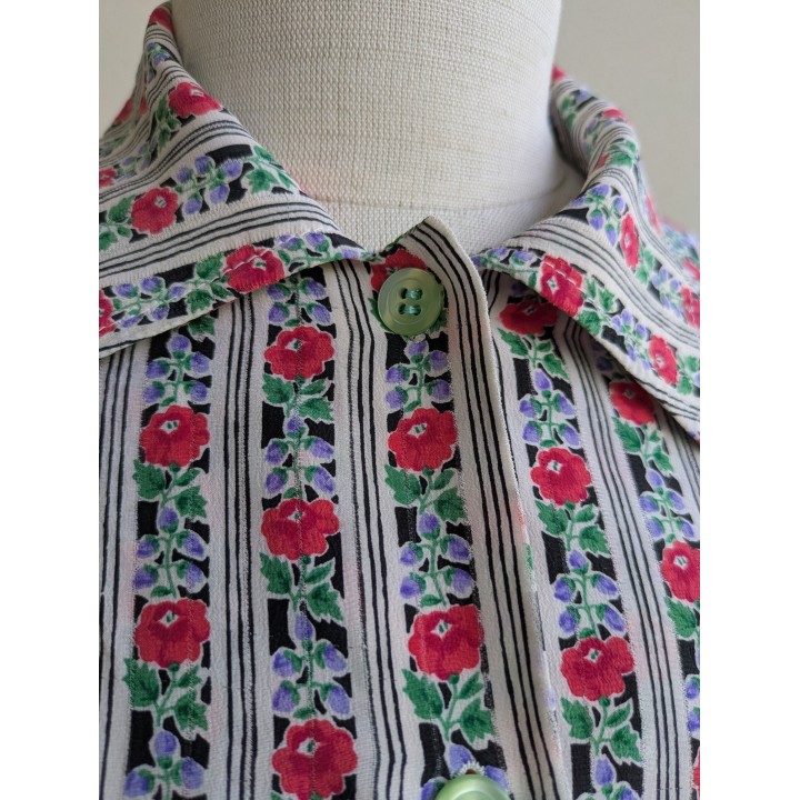 Camicia sartoriale in seta