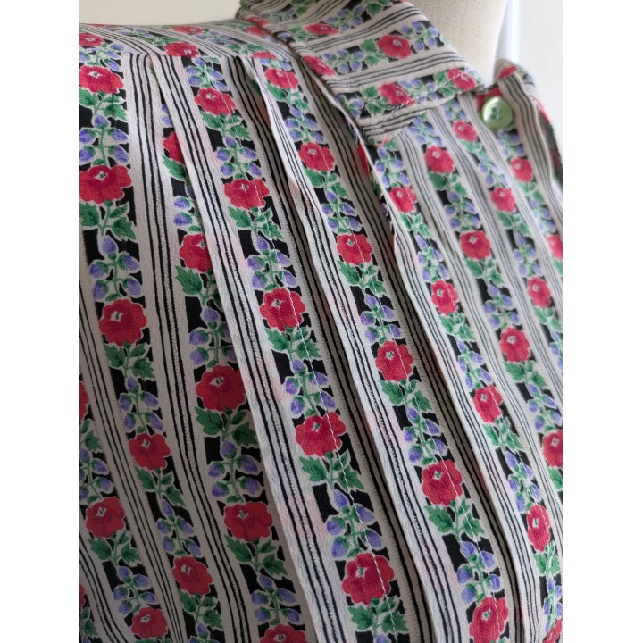 Camicia sartoriale in seta