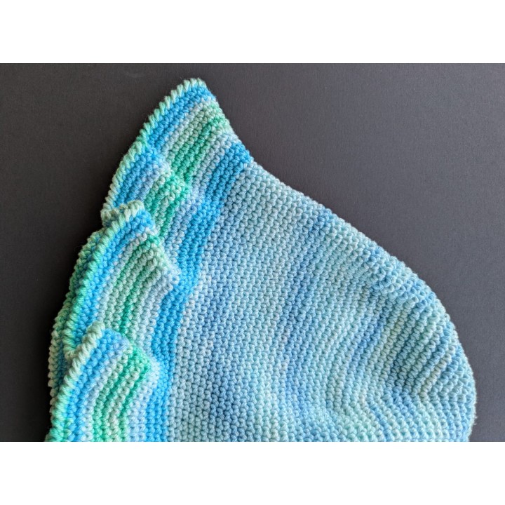 Cappello handmade azzurro