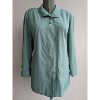 Soprabito verde acqua con coulisse
