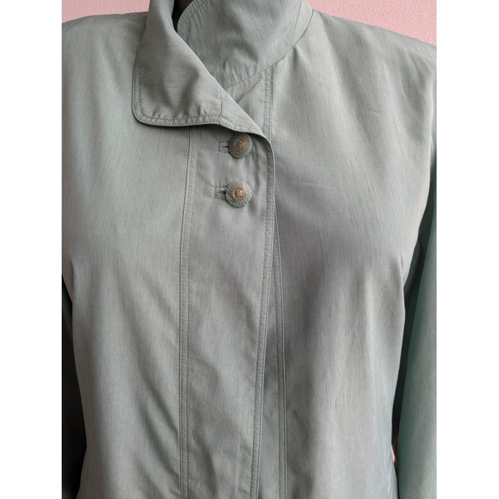 Soprabito verde acqua con coulisse