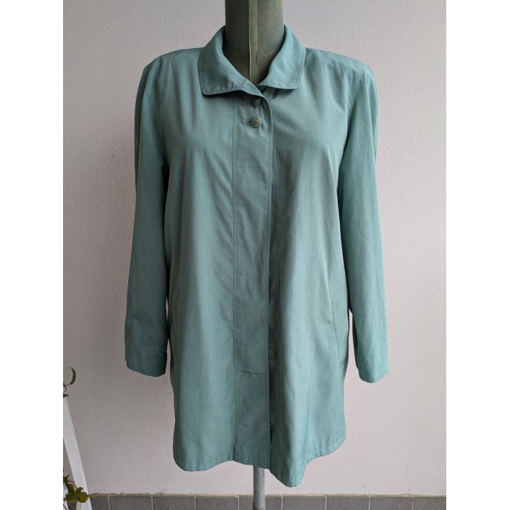 Soprabito verde acqua con coulisse