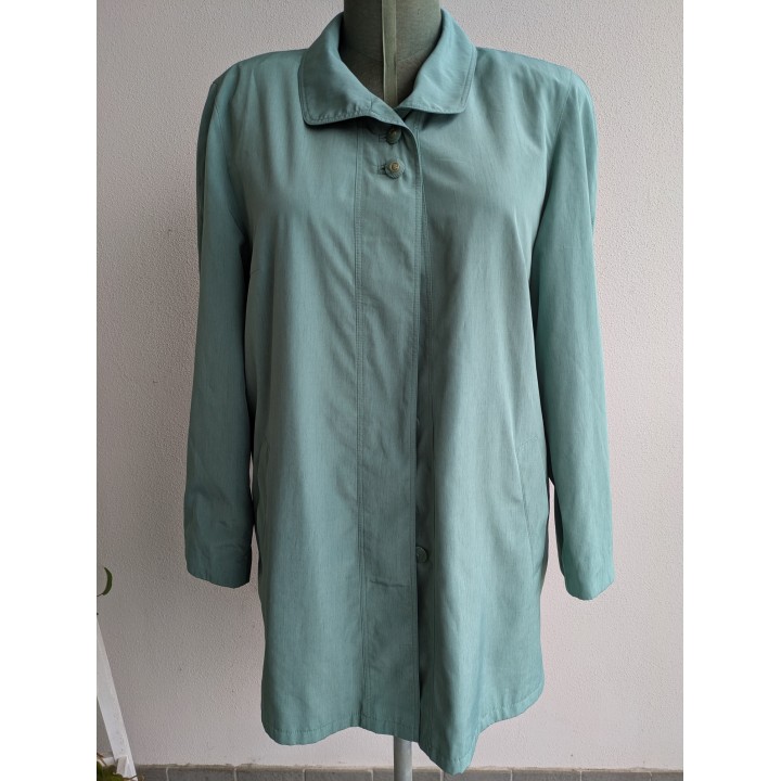 Soprabito verde acqua con coulisse