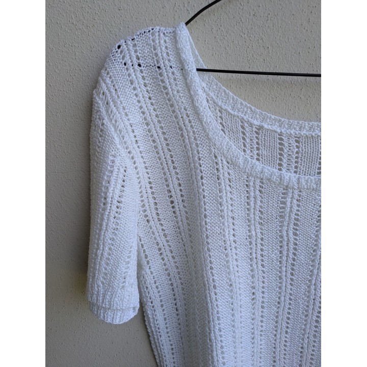 Maglia handmade in cotone