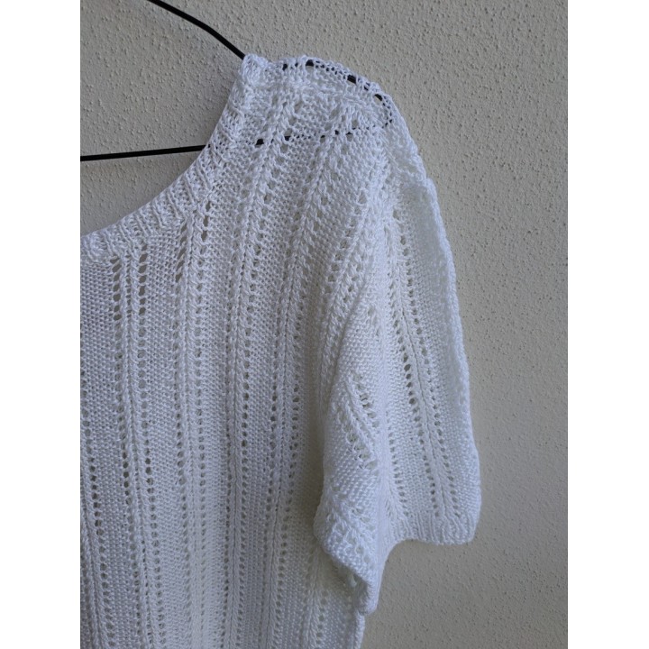 Maglia handmade in cotone