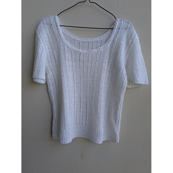 Maglia handmade in cotone