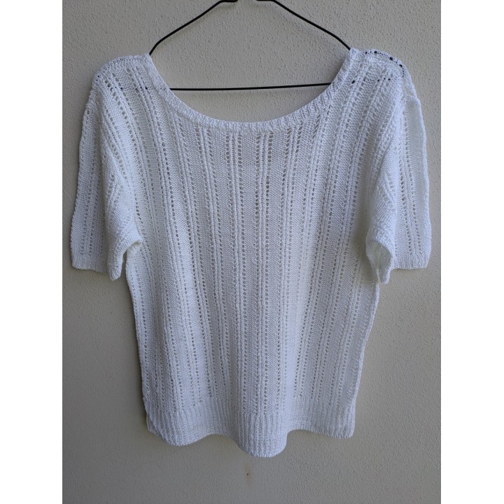 Maglia handmade in cotone