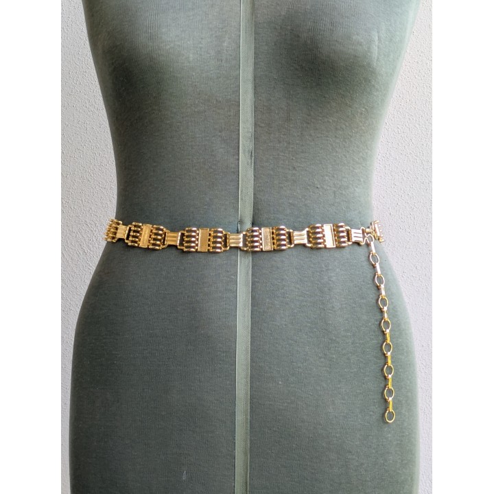 Cintura con fibbia gufo vintage