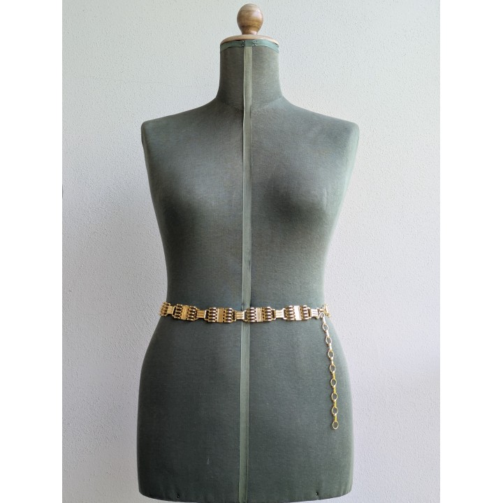 Cintura con fibbia gufo vintage