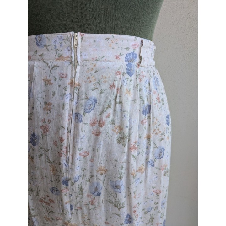 Gonna vintage sartoriale in cotone