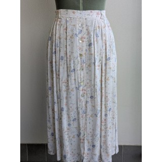 Gonna vintage sartoriale in cotone