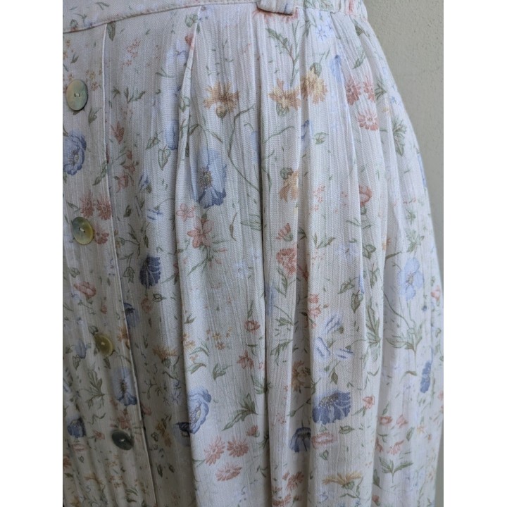 Gonna vintage sartoriale in cotone