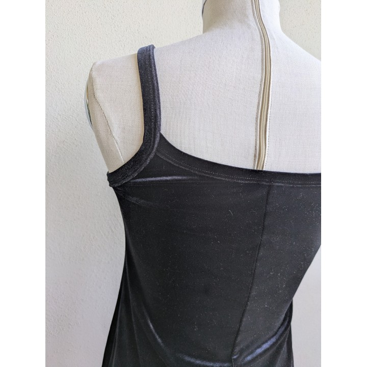 Delizioso minidress Y2K in velluto Phard.  Iconico e versatile.  Taglia riportata m elasticizzato