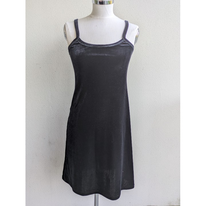 Delizioso minidress Y2K in velluto Phard.  Iconico e versatile.  Taglia riportata m elasticizzato