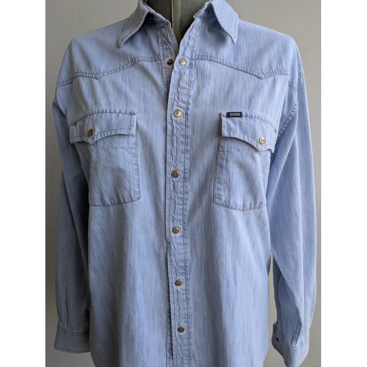 Camicia in jeans vintage Gas
