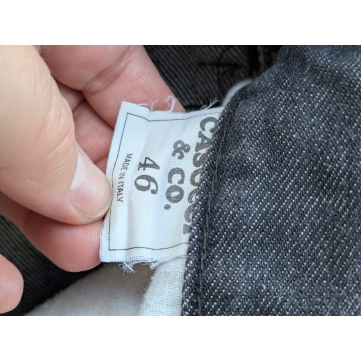 gonna jeans Casucci  vita 37.5  (x 2) fianchi 46.5 ( x2) lunghezza 50