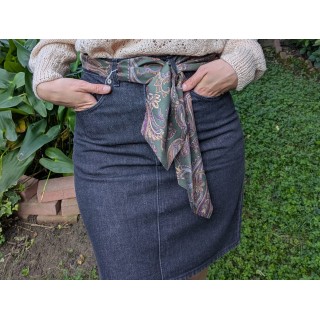 gonna jeans Casucci  vita 37.5  (x 2) fianchi 46.5 ( x2) lunghezza 50