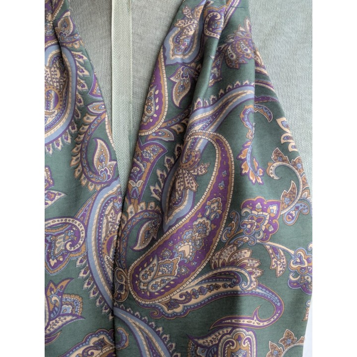 foulard cravatta ascot Renato  Balestra  lunghezza 137