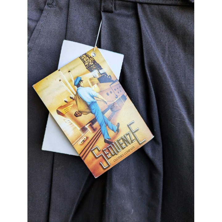 Pantaloni chino neri