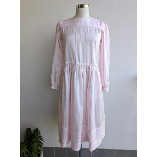 Abito rosa sartoriale