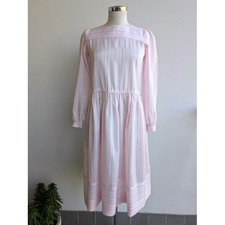 Abito rosa sartoriale