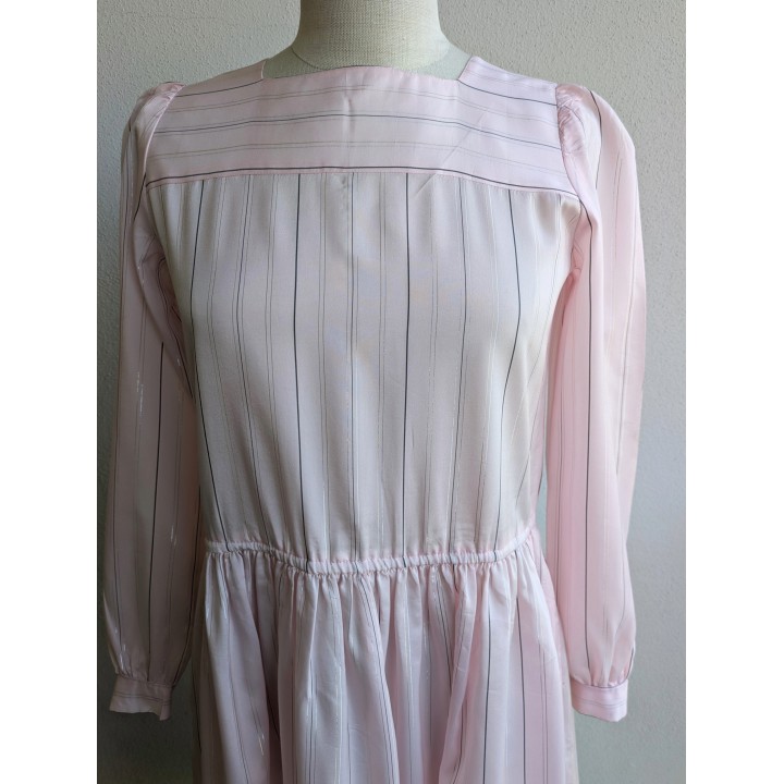 Abito rosa sartoriale