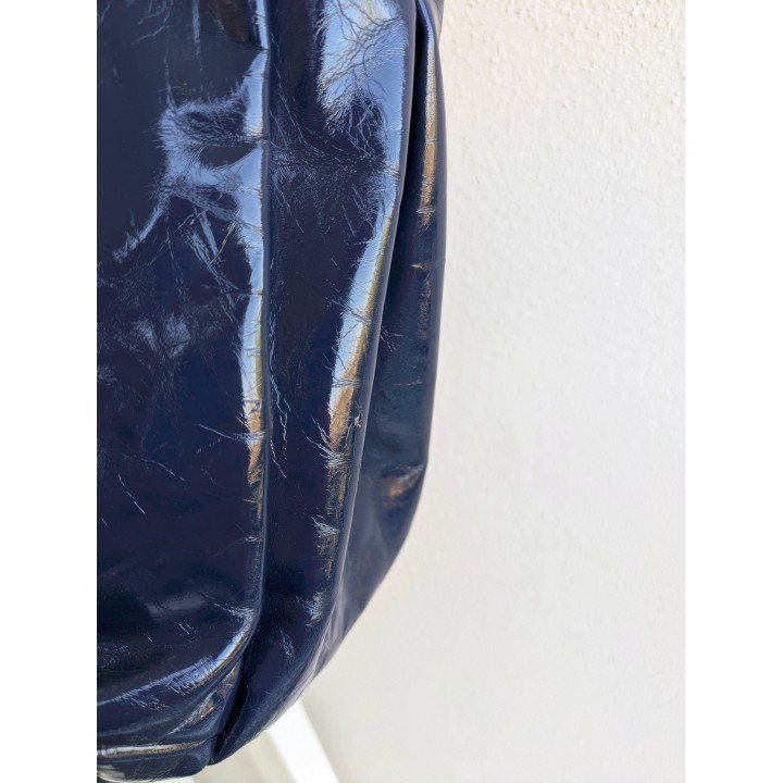 Borsa Gian Franco Ferrè verniciata blu