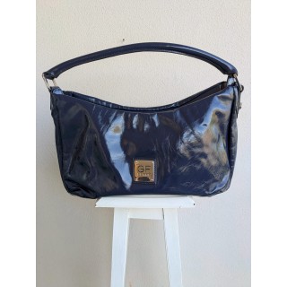 Borsa Gian Franco Ferrè verniciata blu