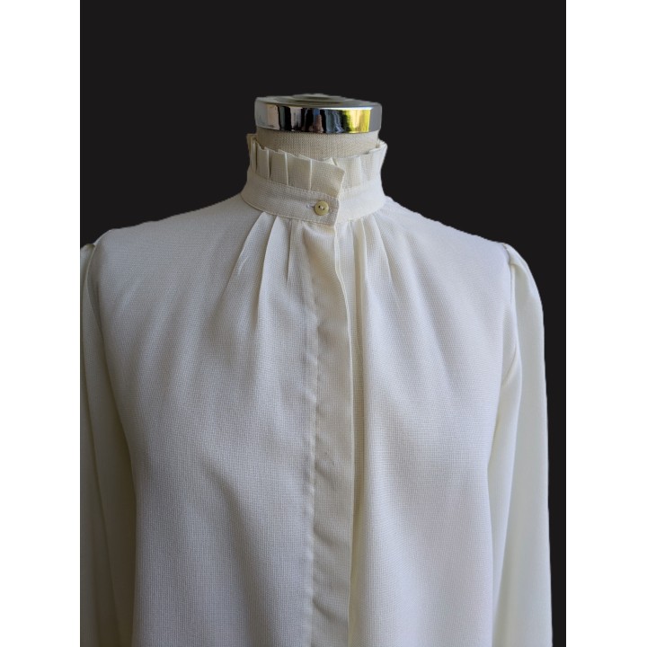 Camicia con rouches