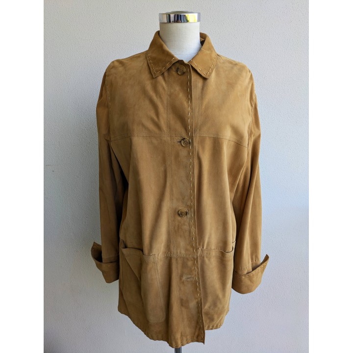 Camicia scamosciata