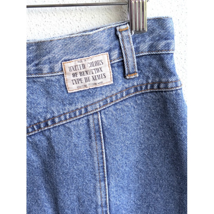 Gonna in jeans Benetton tg 46