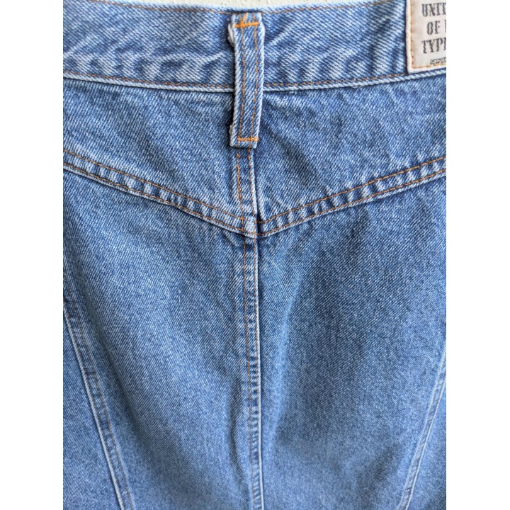 Longuette in jeans Benetton tg 44